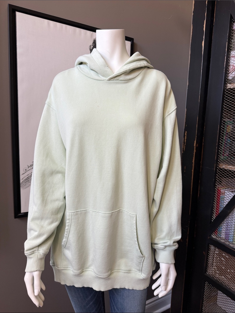 aerie Women’s Hoodie in Light Mint